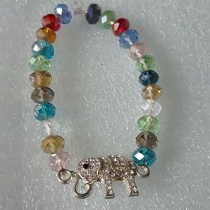 Lucky elephants Australia Crystals bracelet